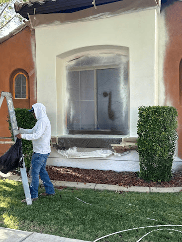 House with new paint job