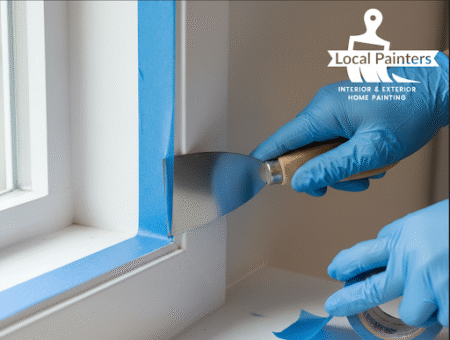 Tape and Protect Windows